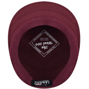 Basca Kangol Wool 504 Cranberry Rosu 5