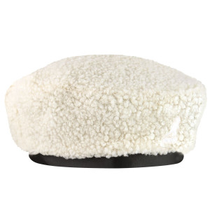 Bereta Kangol Nylon Plush Reversible Alb 3