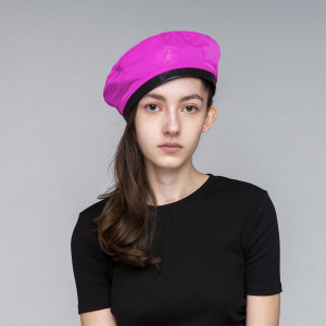 Bereta Kangol Nylon Plush Reversible Negru 4
