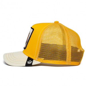 Sapca Goorin Brothers Trucker Roofed Lizard Defense Galben 3