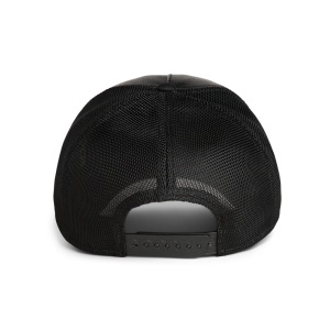 Goorin Bros. sapca trucker faux leather buffalo, Negru mat - Img 6