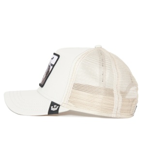 Goorin Bros sapca alba trucker white tiger 3