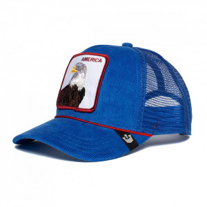 Sapca Goorin Brothers Trucker America For Real Albastru