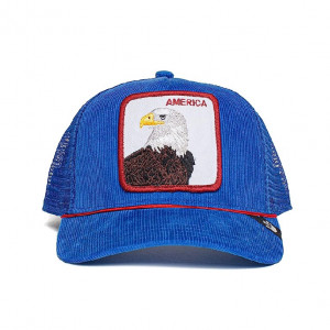 Sapca Goorin Brothers Trucker America For Real Albastru 2