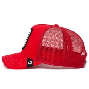 Sapca Goorin Brothers Trucker Black Panther Rosu 2