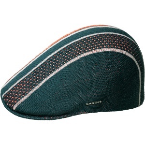 Kangol, Basca Tropic Game Stripe 507, Verde feriga