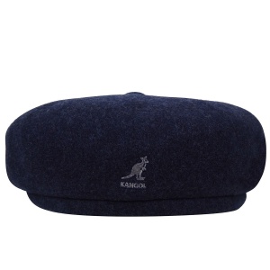 Kangol, basca wool hawker albastru 3