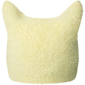 Kangol, Caciula faux fur pointed, Galben 3