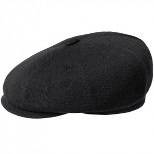 Kangol Casquette Bamboo Hawker Button Top, Noire