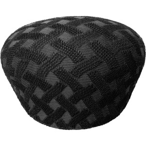 Basca Kangol Cross Weave 504 Negru 2