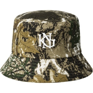 Kangol, palarie bucket forrest interlock earfap, Bej/Negru - Img 2