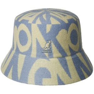 Kangol, Palarie superfan lahinch bucket, Albastru/Galben