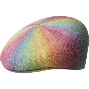 Kangol Rainbow 504 Ventair Flatcap Schirmmütze, Multicolor
