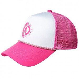 Kangol raver logo trucker cap, Pink