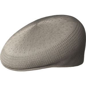 Kangol Tropic Ventair 504 Flatcap Schirmmütze, Warm Grau