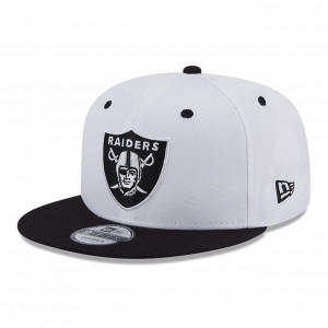 New Era sapca alba 9fifty las vegas raiders white crown patch 3