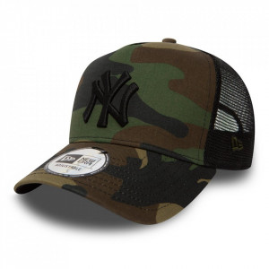 NEW ERA 9forty kappe new york yankees a-frame trucker, Camouflage