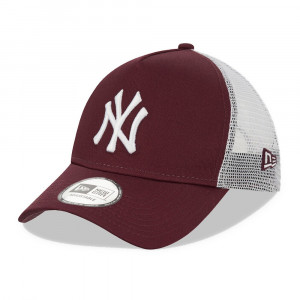 Sapca New Era a-frame trucker new york yankees rosu bordo