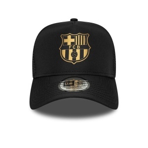 New Era, sapca trucker FC Barcelona, Negru mat 2