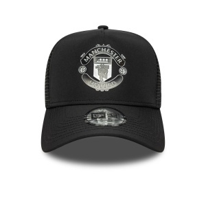 New Era, sapca trucker Manchester united reflective, Negru mat 2