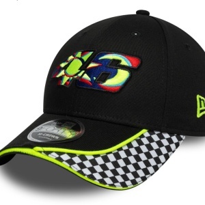 New Era, sapca 9forty check M-crown VR46, Negru mat
