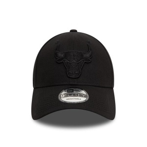 New Era, sapca 9forty essential Chicago Bulls, Negru mat 2