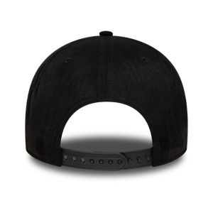 New Era, sapca 9forty Fc Barcelona faux suede, Negru mat 4