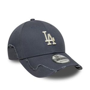 New Era, sapca 9forty MLB Stitched LA Dodgers, Gri carbune - Img 3