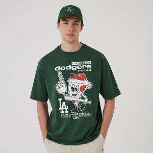 New Era, sapca 9forty team outline LA Dodgers, Verde englez 6