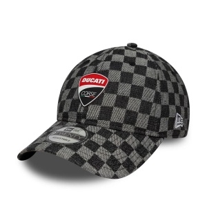 New Era, sapca 9twenty check Ducati, Negru