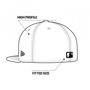 New Era, sapca albastra 59fifty earlap los angeles dodgers 3