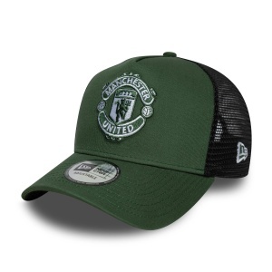 New Era, sapca trucker seasonal Manchester United, Verde padure