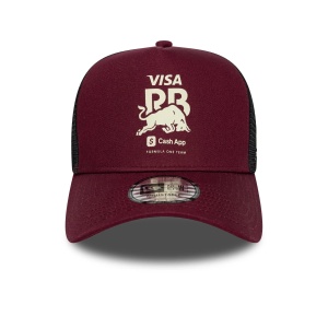 New Era, sapca trucker Visa Cash Racing Bulls, Rosu bordo 2