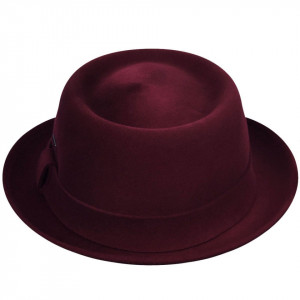 Palarie Kangol Polished Pork Pie Rosu 4