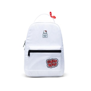 Rucsac Herschel mini hello kitty 45th anniversary, 17L, alb