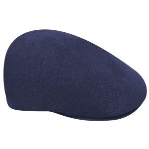 Sapca barbati Kangol seamless wool 507, albastru marin 5