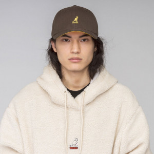 Sapca Kangol Wool Flexfit Baseball Peat Maro 6