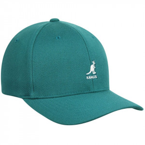 Sapca Kangol Wool Flexfit Baseball Verde 3