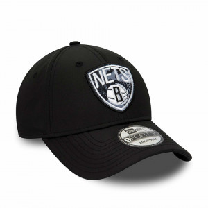 Sapca New Era 9forty Print Infill Brooklyn Nets Negru 3