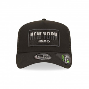 Sapca New Era a-frame trucker repreve USA state negru 2