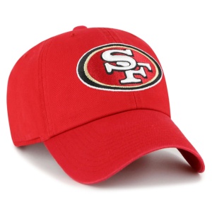 '47 Brand, Sapca clean up NFL San Francisco 49ers, Rosu 2