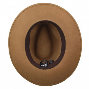 Palarie Bailey of Hollywood Stedman Elite Velour Fedora Camel 4