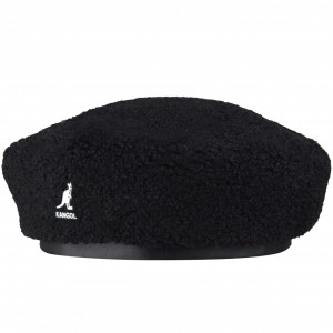 Bereta Kangol Nylon Plush Reversible Negru
