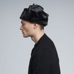 Caciula Kangol Wool Ushanka Negru 7