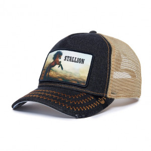 Goorin Bros sapca gri trucker rodeo stallion 2