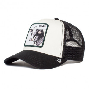 Sapca Goorin Brothers Trucker Cash Cow Alb/Negru 2