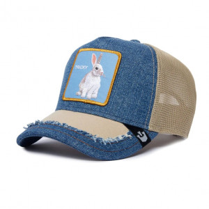 Goorin Bros, sapca albastra trucker silky rabbit