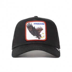 Goorin Bros sapca neagra trucker freedom eagle