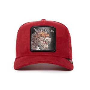 Goorin Bros sapca trucker the suede dragon, Rosu
