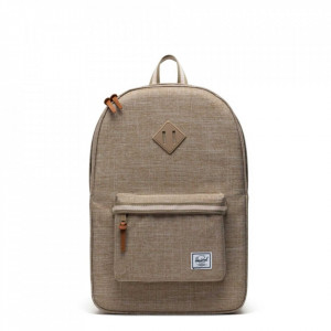 Herschel, Hátizsák logós rátéttel, Heritage 22L Crosshatch Barna